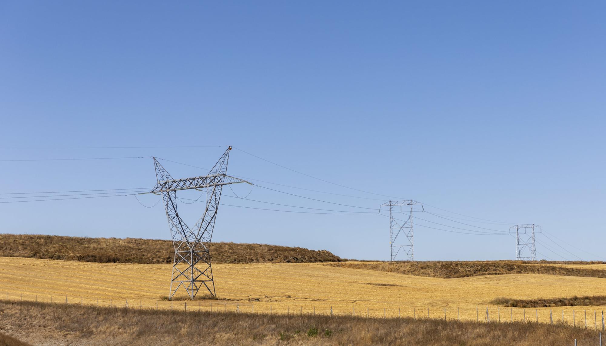 Torres de luz en Burgos
